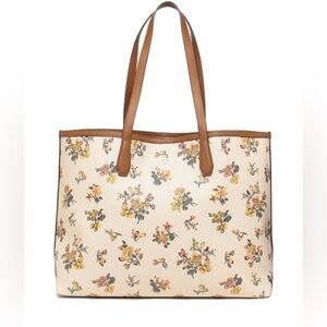 Tory Burch Kerrington Rose Floral Large Tote
